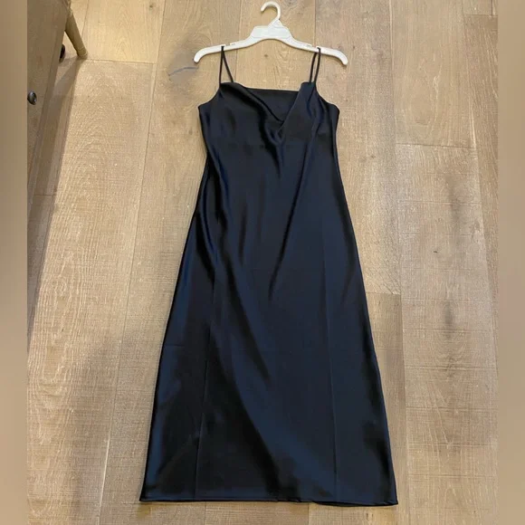 banana republic black slip dress Dress the Population Audrina Gown - Brown main image 1